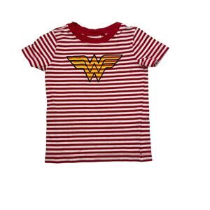 Hanna Andersson x Wonder Woman Striped Tee